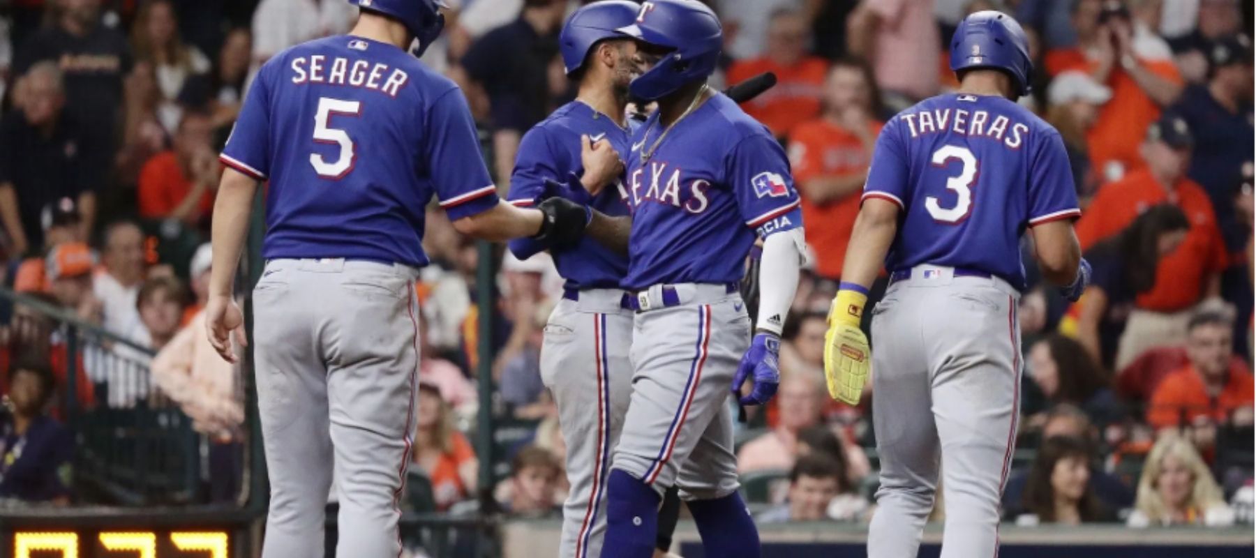 Los Rangers vence a los Astros y avanzan a su tercera Serie Mundial 