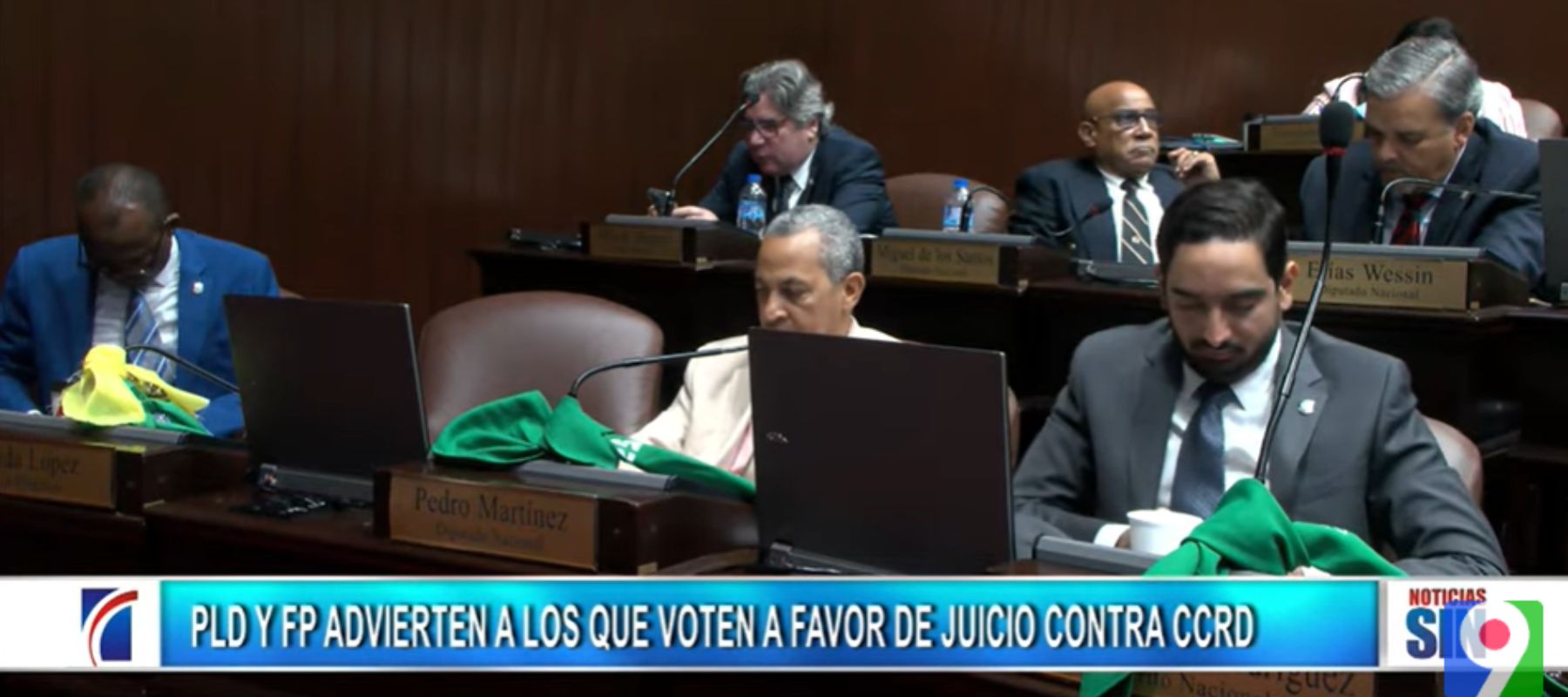 PLD y FP advierten a los que voten a favor de juicio contra involucrados en conflicto CCRD