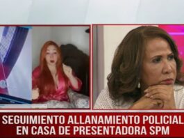 Presentadora aclara sobre allanamiento en su residencia por la policía