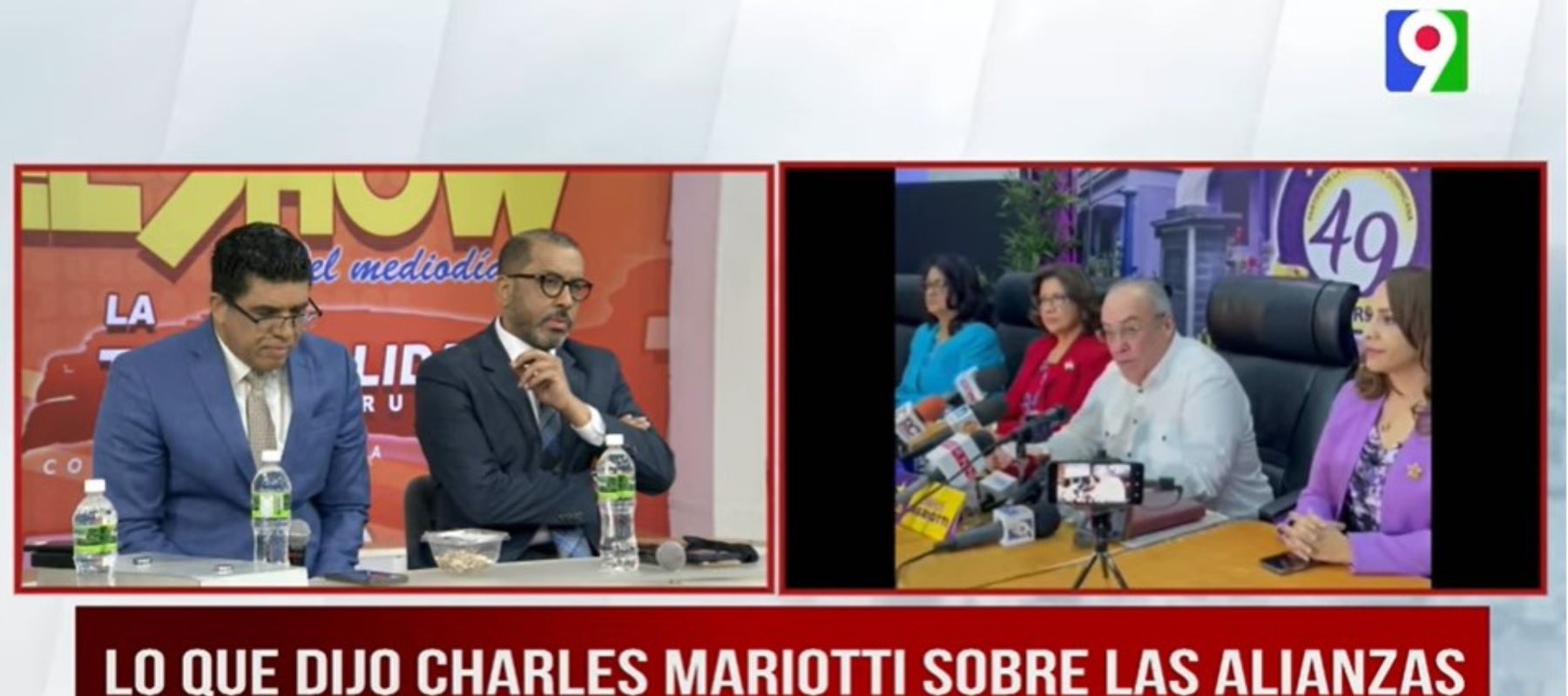 ¿Qué dice Charlie Mariotti sobre las alianzas? | EL Show del Mediodía