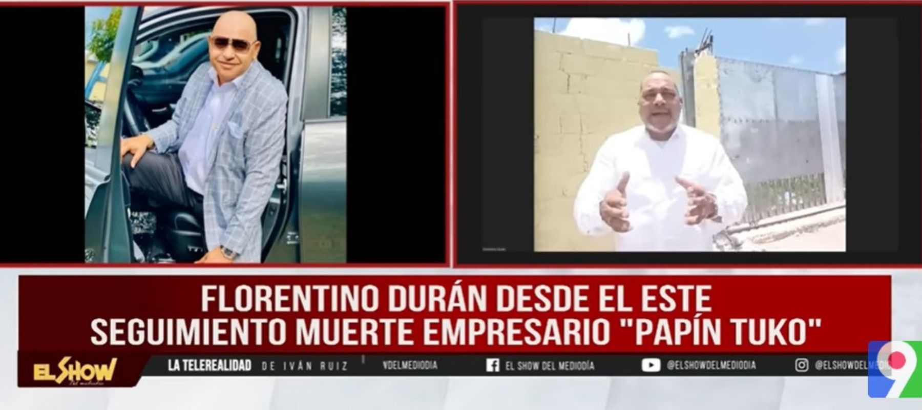 Seguimiento a muerte de empresario “Papín Tuko”