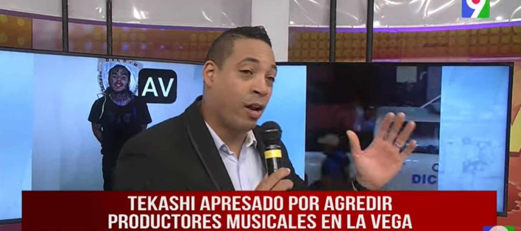 Tekashi apresado por agredir productores musicales