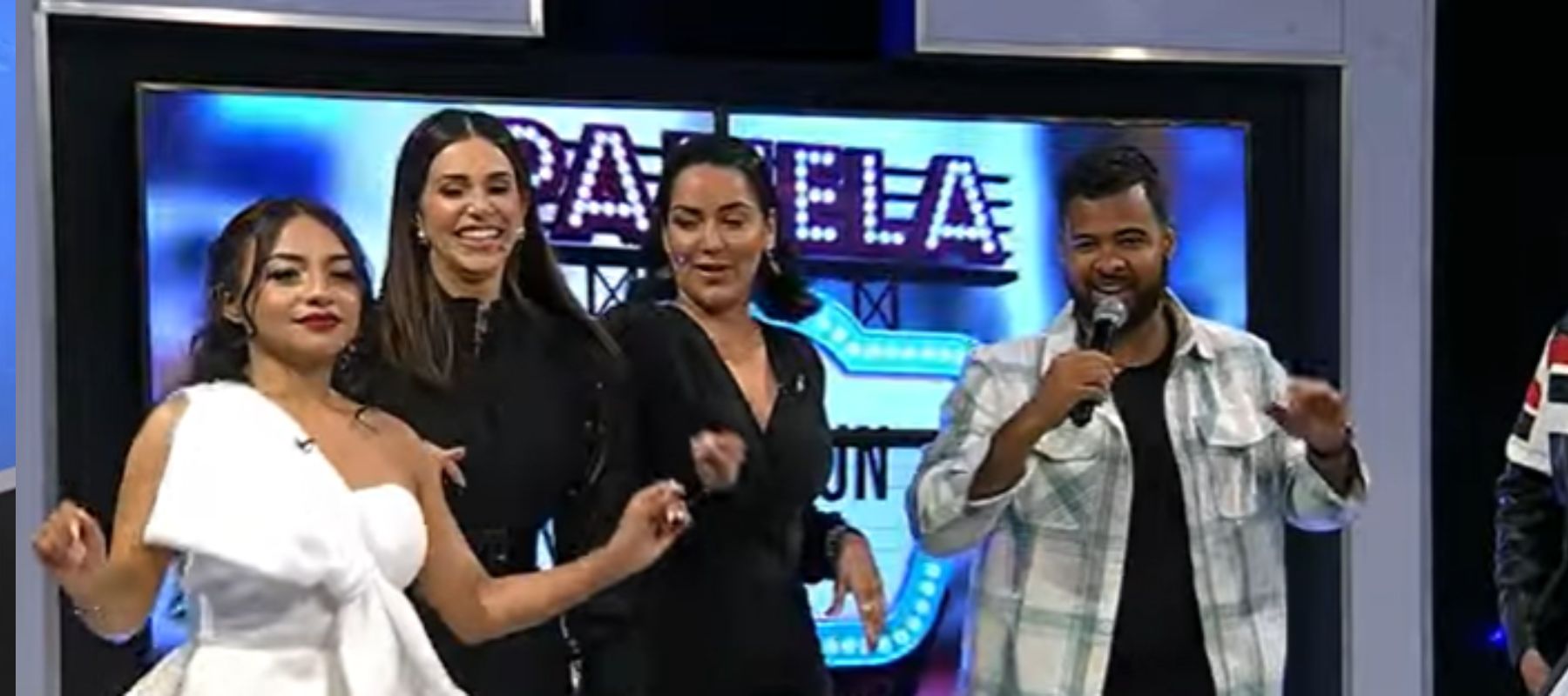 Tueska, Rafely Rosario y La Shanty compiten en Pamela todo un show